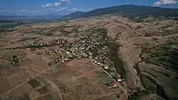 Air view of the village