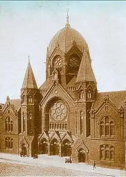 The former synagogue, 1900