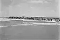 Kfar Vitkin pier under construction in 1935