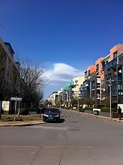 Residential community on the center of the township, 2012