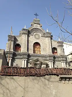 The Church of St. Louis, built in 1872, was one of the oldest structure in the French concession.