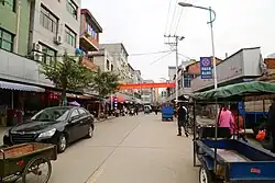 Streets of Yacheng in 2015