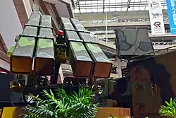 Land based Surface-to-Air TC-2 model and CS/MPQ-90 Bee Eye radar