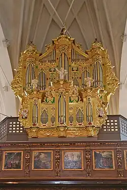 The Düben pipe organ