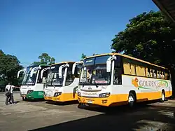Baliwag Transit bus stop in San Miguel, Bulacan