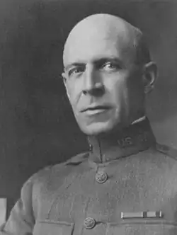 Black and white head and shoulders photo of Colonel Matthew Ridgway in uniform in 1919