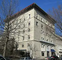 Historic building at 144 South Oxford Street