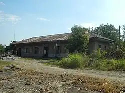 The old railway station