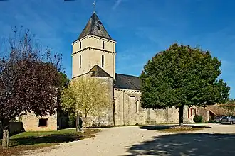 The church of Sainte-Maixent, Sainte-Soline