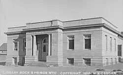 Rock Springs Library, Rock Springs, Wyoming, 1910
