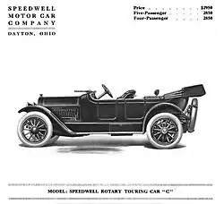 1914 Speedwell Rotary Model C