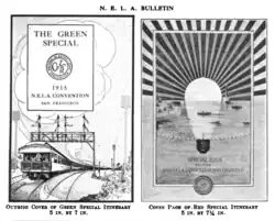 NELA San Francisco convention guide and brochure c. 1915