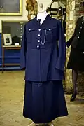 The first uniform worn by women police officers in Birmingham Police in 1918.