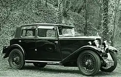 Nine Biarritz, 4-door saloon 1930