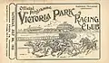 1935 Victoria Park Zetland racebook front cover