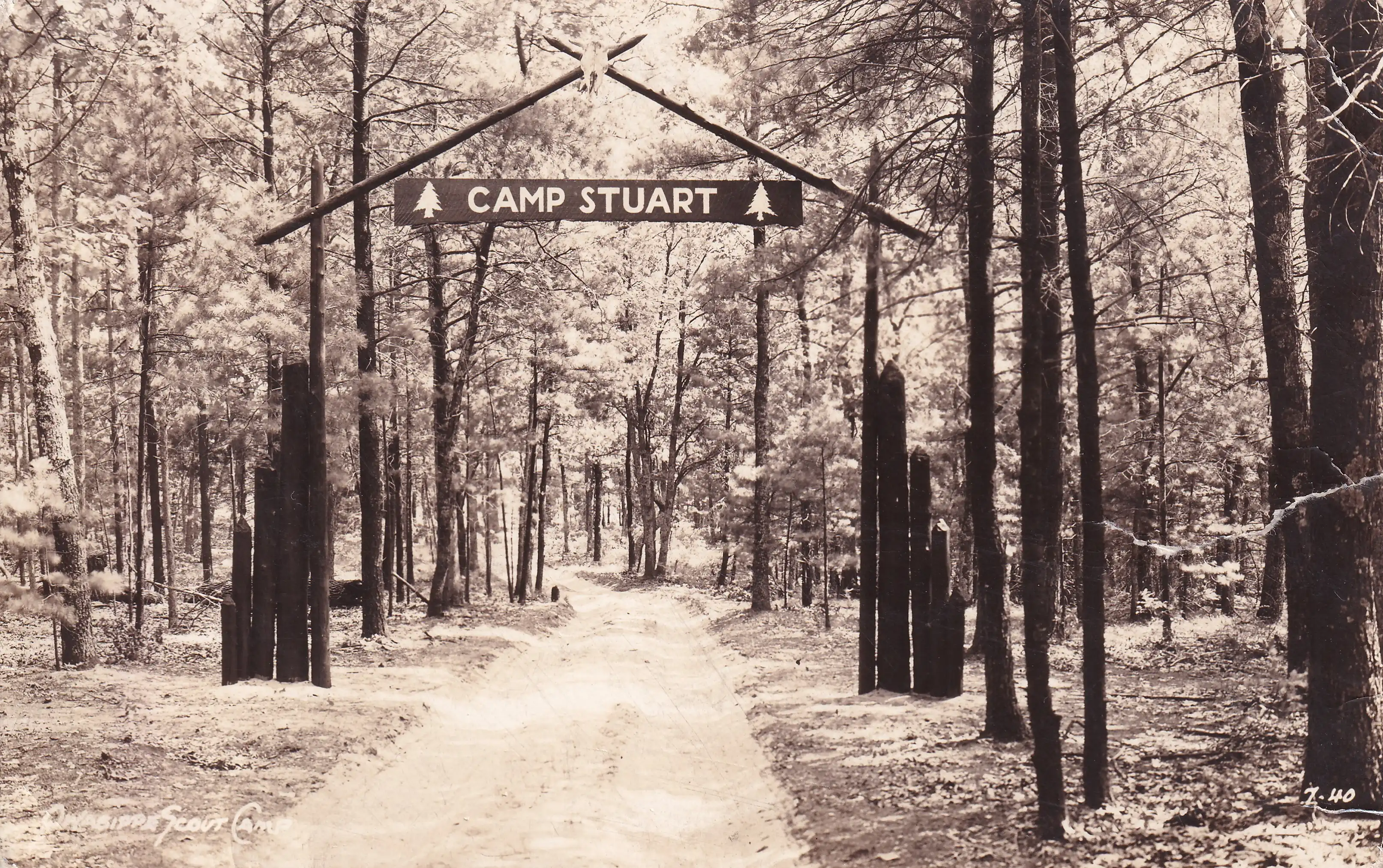 Stuart Entrance, 1941.