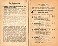 1942 Sydney Cup racebook showing the conditions