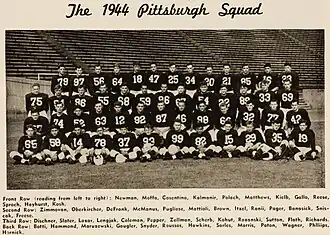 1944 Pittsburgh Panthers football team