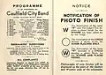 1948 VATC Caulfield Guineas raceday notices