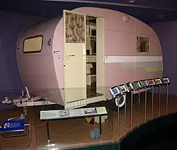 1956 Propert Trailaway[27][28] Touring caravan at the National Museum of Australia