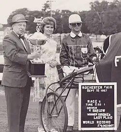 Ken Barlow - 1967 Harness Racing World Record
