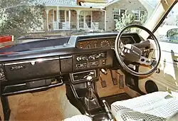 Interior, Chrysler Sigma (GE) GL Sportspack sedan