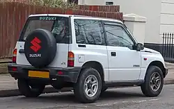 Suzuki Vitara JX 3-door hardtop (UK; facelift)