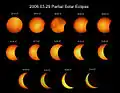 Degania A, Israel: Partial Solar Eclipse