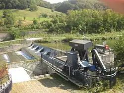 Birs waterfall in the Neue Welt, Münchenstein