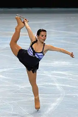 Anna Jurkiewicz at the 2009 Trophée Éric Bompard