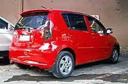 2008–2011 Daihatsu Sirion in Indonesia