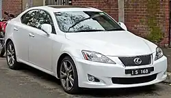 First facelift Lexus IS 250 Prestige (GSE20R, Australia)