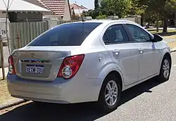 Holden Barina sedan (pre-facelift)