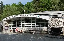 Entry to the Bear Cave pavillon