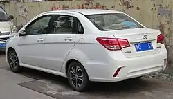 Senova D20 sedan rear