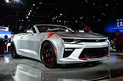2016 Camaro 2SS convertible in Silver Ice Metallic with many factory options