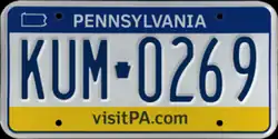 Use as a bullet point on modern Pennsylvanian license plates