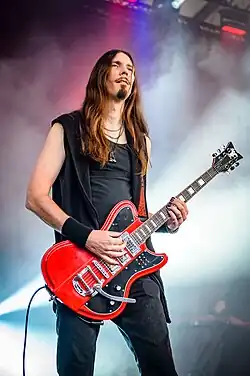 Öjersson with Tiamat in 2018