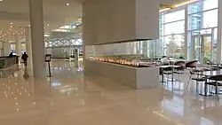 The lobby of the Tower.