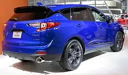 Rear view (A-Spec; pre-facelift)