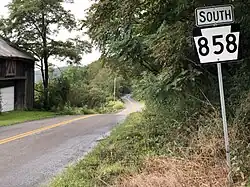 PA 858 in Middletown Township