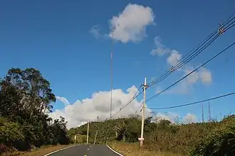 Puerto Rico Highway 184 in Farallón