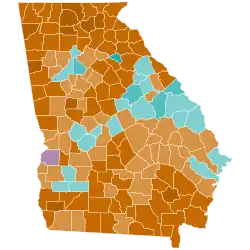 Final results by county