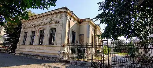 The Gheorghe Dobrescu house, at 23 boulevard Independenței, in 2025.