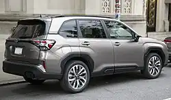 Rear view (North America)