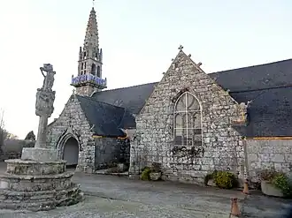 The parish church of Saint-Théleau.