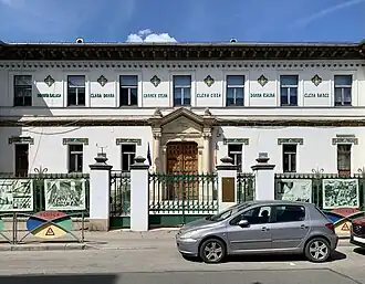 Central Girls' School (Strada Icoanei no. 3-5), Bucharest, by Ion Mincu, 1890[55]