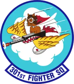 Patch of the 301st Fighter Squadron