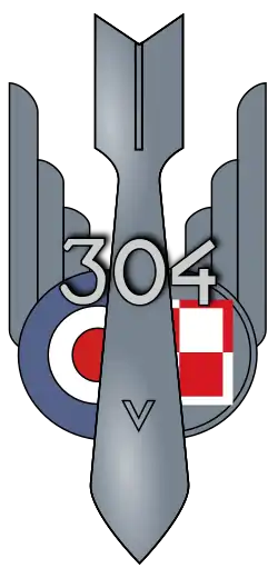 Logo of 304 Polish Squadron