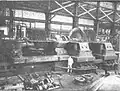 36700&nbsp;hp steam turbine under construction in the Láng Machine Factory, 1913